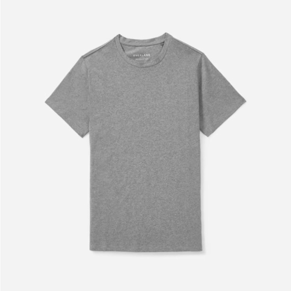 EVERLANE The Premium-Weight Crew Uniform Short Sleeve Tee Shirt - Picture 3 of 9